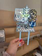 Load image into Gallery viewer, Custom Cake Toppers - Double Layered