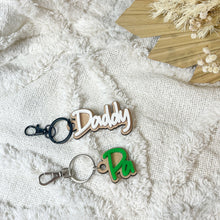 Load image into Gallery viewer, Double Layered Keychains