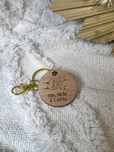Load image into Gallery viewer, 4cm Fathers Day Keyrings