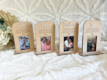 Load image into Gallery viewer, Memorial Plaques with Photo Holder