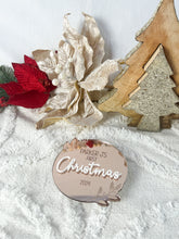 Load image into Gallery viewer, First Christmas 2024 Plaque