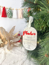 Load image into Gallery viewer, Baby's First Christmas Ornament