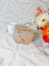 Load image into Gallery viewer, Teacher Gift Card Holder