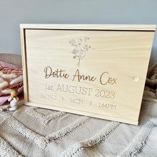 Load image into Gallery viewer, Baby Keepsake Box