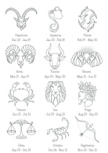 Load image into Gallery viewer, Baby Keepsake Box - Zodiac