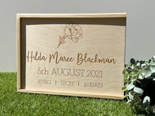 Load image into Gallery viewer, Baby Keepsake Box