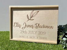 Load image into Gallery viewer, Baby Keepsake Box