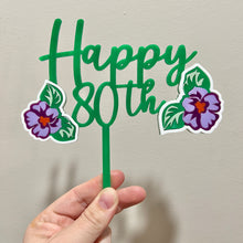 Load image into Gallery viewer, Custom Cake Toppers - Double Layered