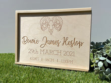 Load image into Gallery viewer, Baby Keepsake Box - Zodiac