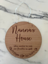 Load image into Gallery viewer, 'Custom' Grandparents House Plaques
