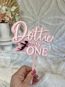 Custom Cake Toppers - Double Layered