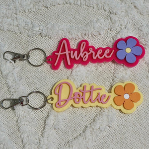 Double Layered Keychains with Icon