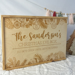 Family Christmas Eve/Easter Keepsake Boxes