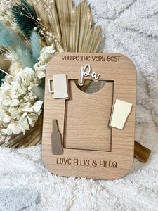 Father's Day Photo Frame Magnet