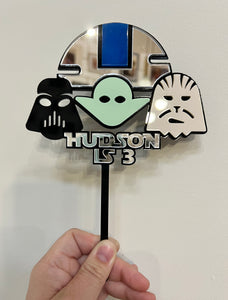 Custom Cake Toppers - Double Layered