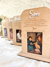Load image into Gallery viewer, Memorial Plaques with Photo Holder
