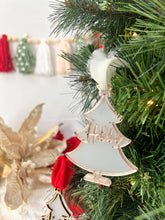 Load image into Gallery viewer, Double Layered Christmas Tree Ornament
