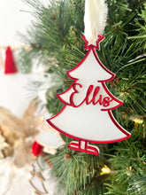 Load image into Gallery viewer, Double Layered Christmas Tree Ornament
