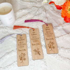 Best Teacher Ever Bookmarks