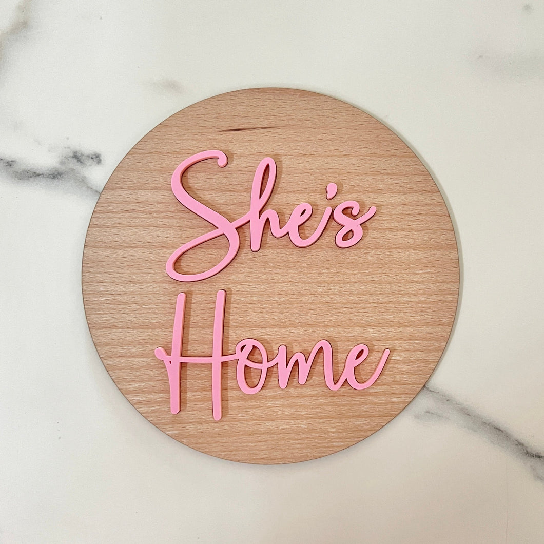 Arriving Home Plaques