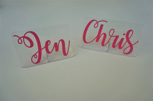 Name Place Cards