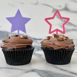 Star Cupcake Toppers