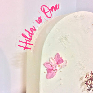 Custom Cake Toppers - Double Layered