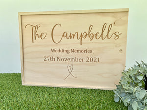 Wedding Keepsake Boxes