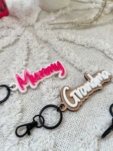 Double Layered Keychains