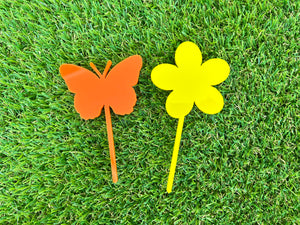 Flower/Butterfly Cupcake Toppers