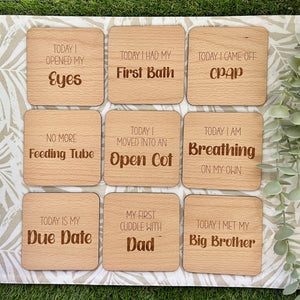 NICU Milestone Plaques