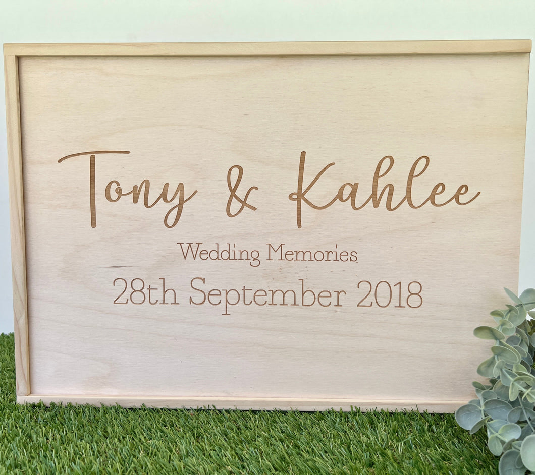 Wedding Keepsake Boxes