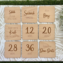 Load image into Gallery viewer, Pregnancy Milestone Plaques
