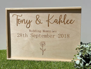 Wedding Keepsake Boxes