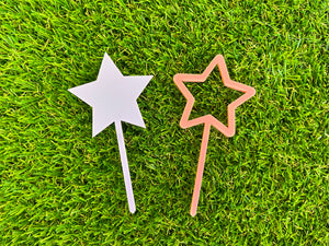 Star Cupcake Toppers