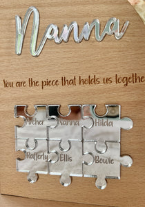 Mother's Day - Puzzle Plaque